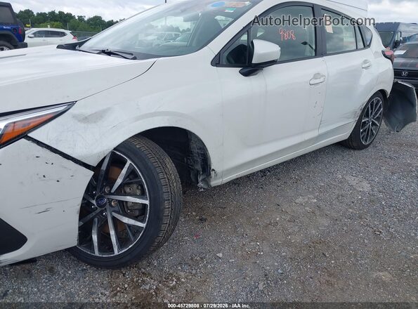 JF1GUAFC6S8213913 2025 SUBARU IMPREZA White Widok z przodu