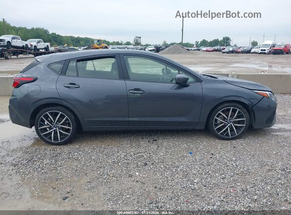 JF1GUAFC6S8225737 2025 SUBARU IMPREZA Серый Вид задней части салона