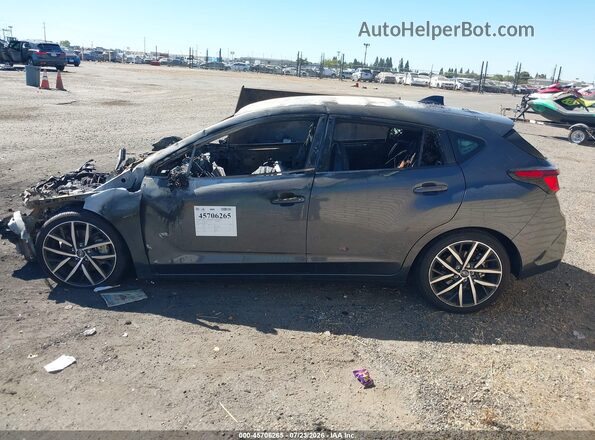 JF1GUAFC8R8337319 2024 SUBARU IMPREZA Gray Rear left