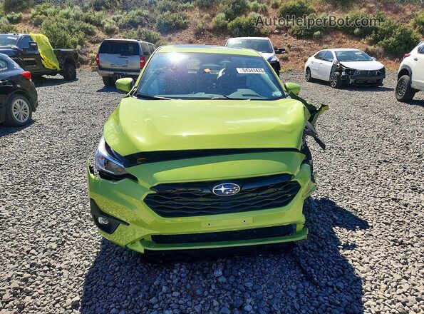 JF1GUAFC8T8228236 2026 SUBARU IMPREZA Green Front view