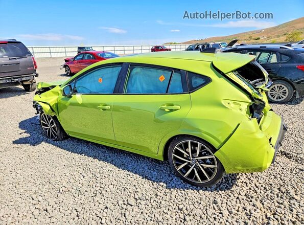 JF1GUAFC8T8228236 2026 SUBARU IMPREZA Green Rear left