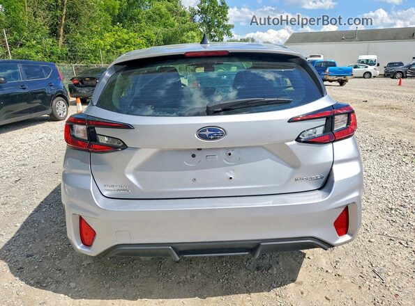 JF1GUAFC9R8899052 2024 SUBARU IMPREZA Серебряный Вид сзади