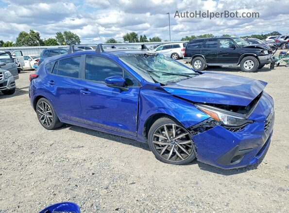 JF1GUAFC9T8205614 2026 SUBARU IMPREZA Blue Front right