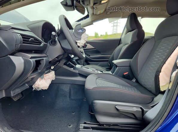 JF1GUAFC9T8245403 2026 SUBARU IMPREZA Blue წინა სალონის ხედი