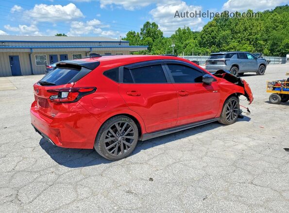 JF1GUHJC5R8373355 2024 SUBARU IMPREZA Red უკანა მარჯვენა