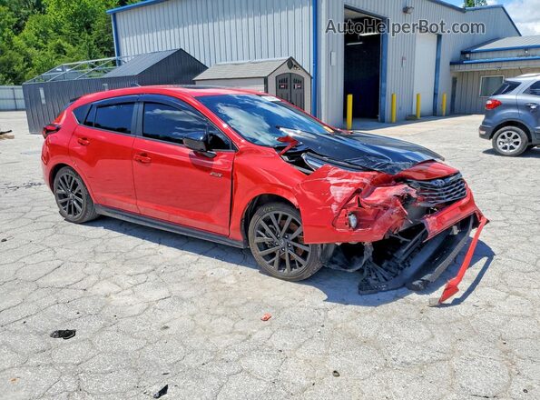 JF1GUHJC5R8373355 2024 SUBARU IMPREZA Red წინა მარჯვენა