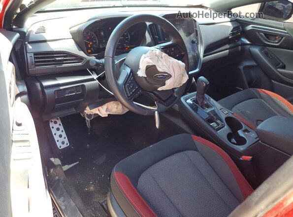 JF1GUHJC5R8373355 2024 SUBARU IMPREZA Red წინა პანელის ხედი