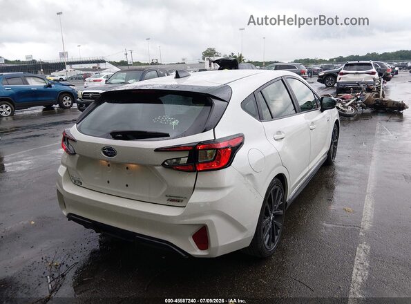 JF1GUHJC9S8280375 2025 SUBARU IMPREZA White Trasero derecho