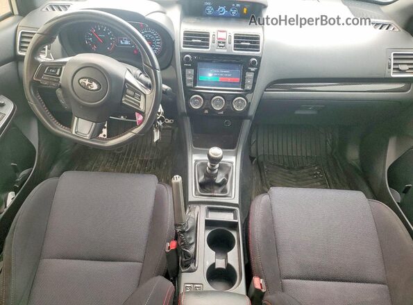 JF1VA1A60K9821860 2019 SUBARU WRX White Dashboard view