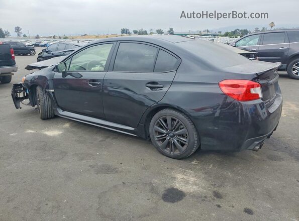 JF1VA1A64L9806070 2020 SUBARU WRX Черный Задняя левая четверть