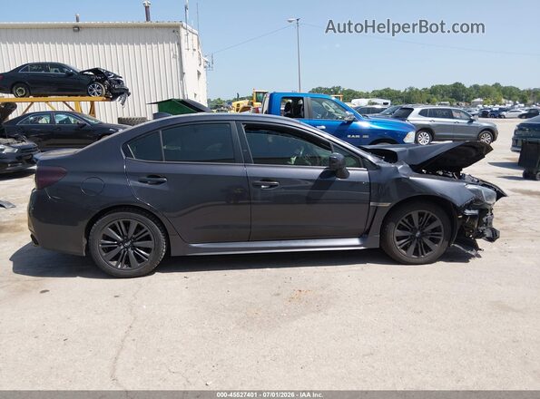 JF1VA1A68J9806473 2018 SUBARU WRX Silver უკანა სალონის ხედი