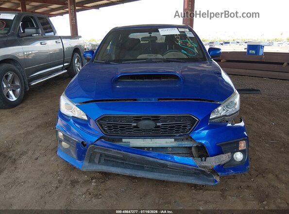 JF1VA1A68L9826483 2020 SUBARU WRX Blue Vista interior trasera