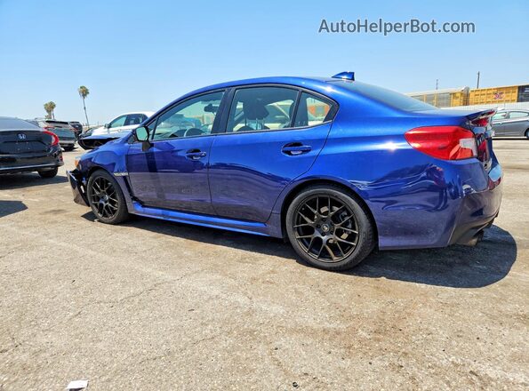 JF1VA1A69M9822458 2021 SUBARU WRX Синий Задняя левая четверть