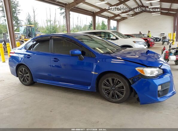 JF1VA1B60G9830239 2016 SUBARU WRX Синий Панорамный вид салона 360°