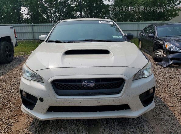 JF1VA1B61H9816075 2017 SUBARU WRX White წინა ხედი