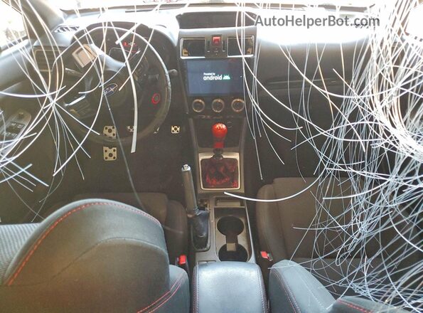 JF1VA1B63G9811121 2016 SUBARU WRX Черный Вид панели приборов