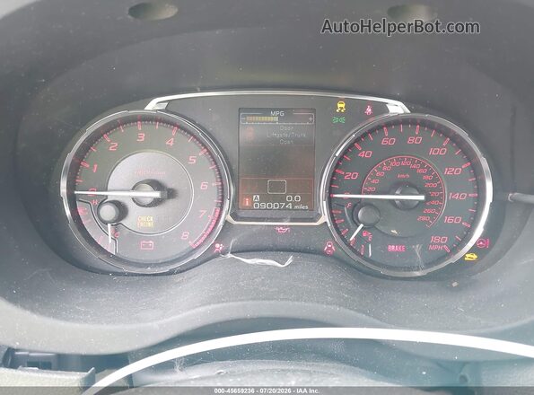 JF1VA1B65H9800476 2017 SUBARU WRX Gray Вид задніх сидінь