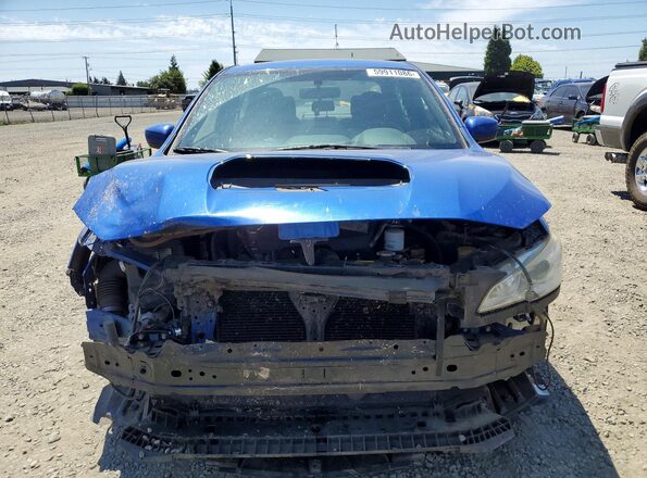 JF1VA1B67H9833575 2017 SUBARU WRX Синий Вид спереди