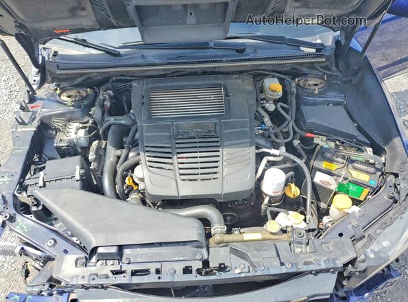 JF1VA1B68L9829026 2020 SUBARU WRX Blue Rear interior view