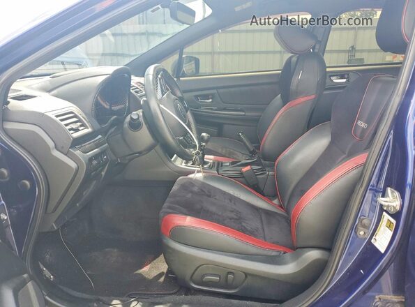 JF1VA1B68L9829026 2020 SUBARU WRX Blue Front interior view