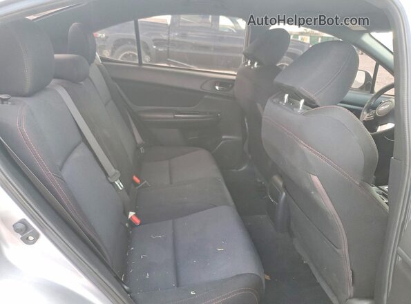 JF1VA1B69H9822495 2017 SUBARU WRX Silver უკანა სავარძლების ხედი