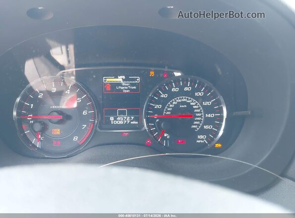 JF1VA1B69L9800697 2020 SUBARU WRX Black Հետևի նստատեղերի տեսք