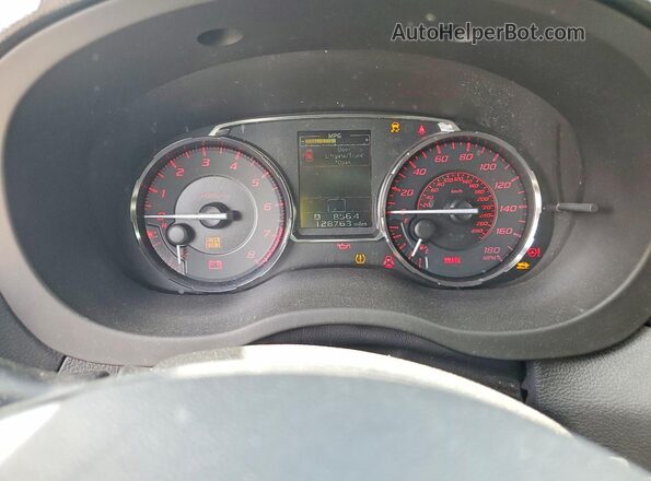 JF1VA1B6XG9827431 2016 SUBARU WRX Black Սարքավորումների վահանակի տեսք