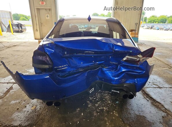 JF1VA1C60K9812010 2019 SUBARU WRX Синий Вид сзади