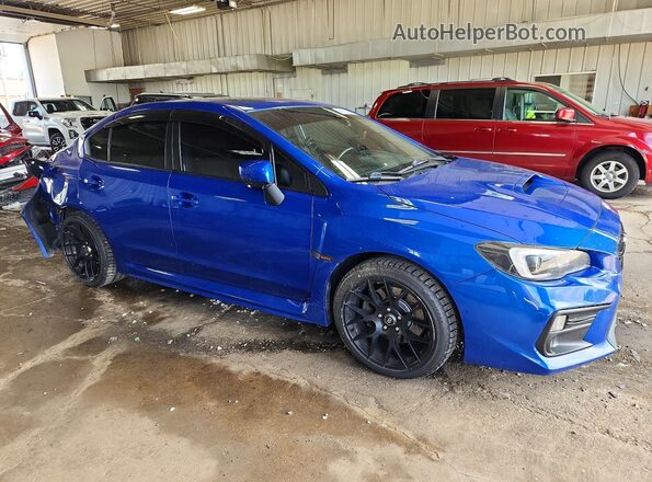 JF1VA1C60K9812010 2019 SUBARU WRX Синий Передняя правая четверть