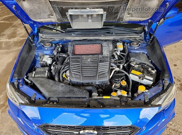 JF1VA1C60K9812010 2019 SUBARU WRX Синий Вид задней части салона