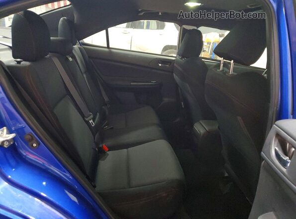JF1VA1C60M9821082 2021 SUBARU WRX Blue Rear seats view