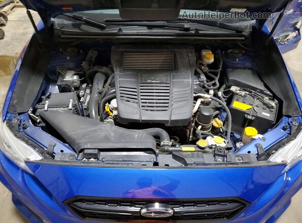 JF1VA1C60M9821082 2021 SUBARU WRX Blue Rear interior view