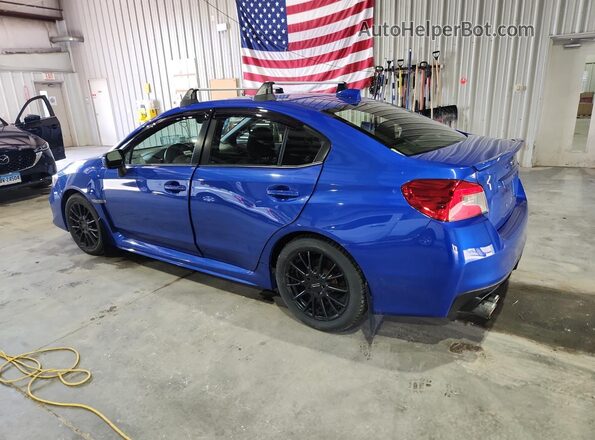 JF1VA1C63M9823392 2021 SUBARU WRX Blue Вид наклейки з VIN-кодом