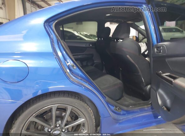 JF1VA1C64J9805530 2018 SUBARU WRX Blue VIN կոդի պիտակի տեսք