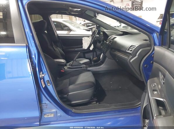 JF1VA1C64J9805530 2018 SUBARU WRX Blue Սալոնի դիմացի տեսք