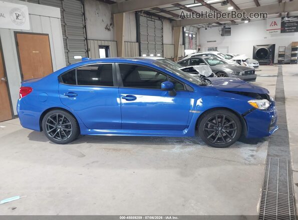 JF1VA1C64J9805530 2018 SUBARU WRX Blue Սալոնի 360 աստիճան տեսք
