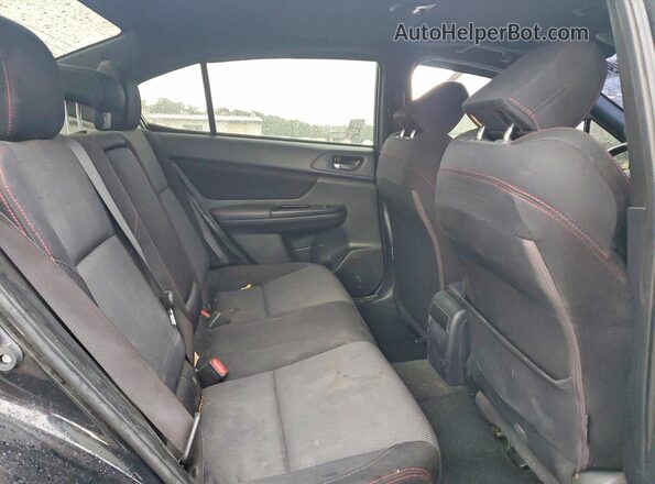 JF1VA1C64J9837409 2018 SUBARU WRX Черный Вид задних сидений