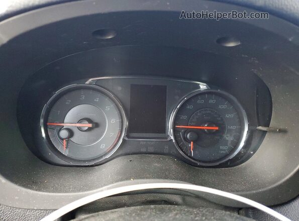 JF1VA1C64J9837409 2018 SUBARU WRX Черный Вид щитка приборов