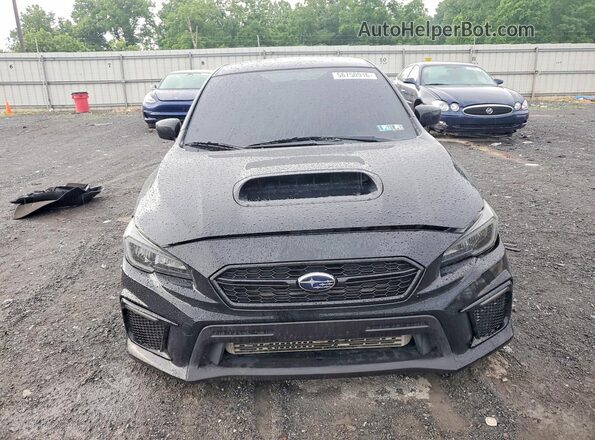 JF1VA1C64J9837409 2018 SUBARU WRX Черный Вид спереди