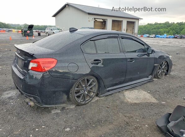 JF1VA1C64J9837409 2018 SUBARU WRX Черный Задняя правая четверть