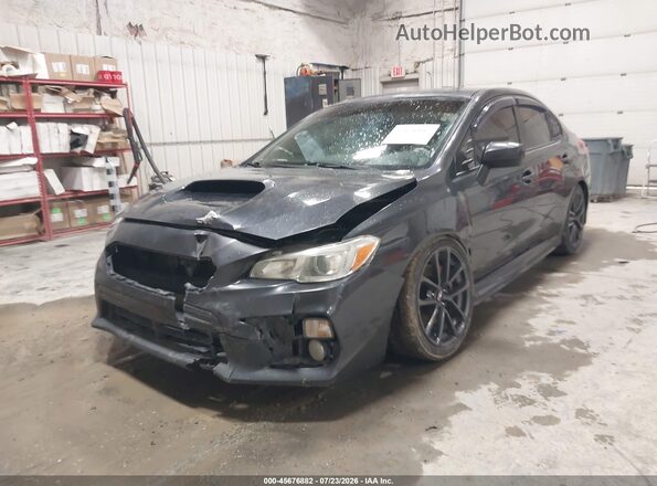 JF1VA1C64J9837927 2018 SUBARU WRX Gray Vista tres cuartos delantera izquierda