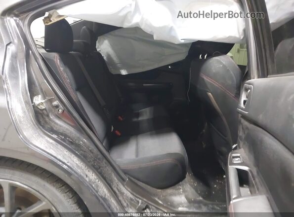 JF1VA1C64J9837927 2018 SUBARU WRX Gray Vista de la etiqueta del VIN