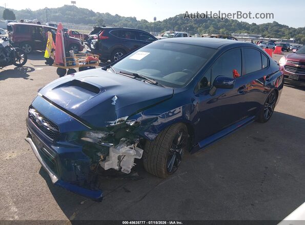 JF1VA1C68J8838875 2018 SUBARU WRX Blue Передня ліва чверть