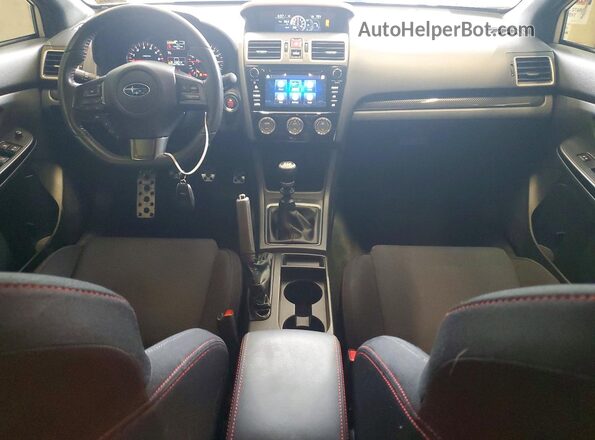 JF1VA1C69M9806788 2021 SUBARU WRX Белый Вид панели приборов