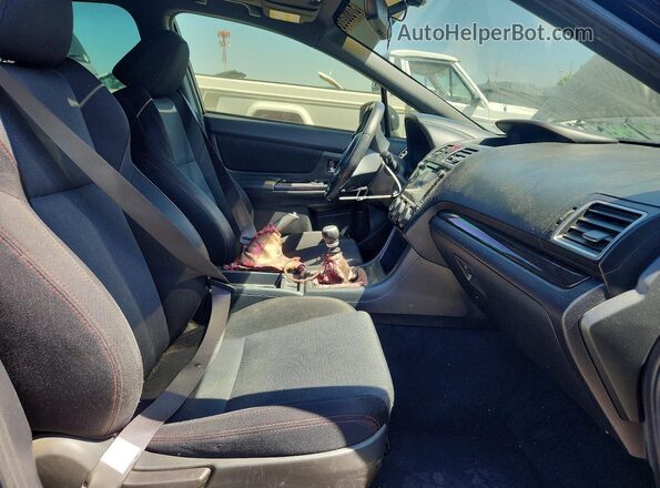 JF1VA1C6XK9821975 2019 SUBARU WRX Черный Вид салона спереди