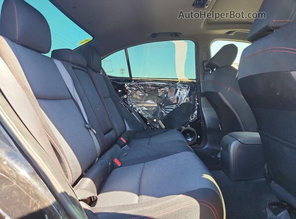 JF1VA1C6XK9821975 2019 SUBARU WRX Черный Вид задних сидений