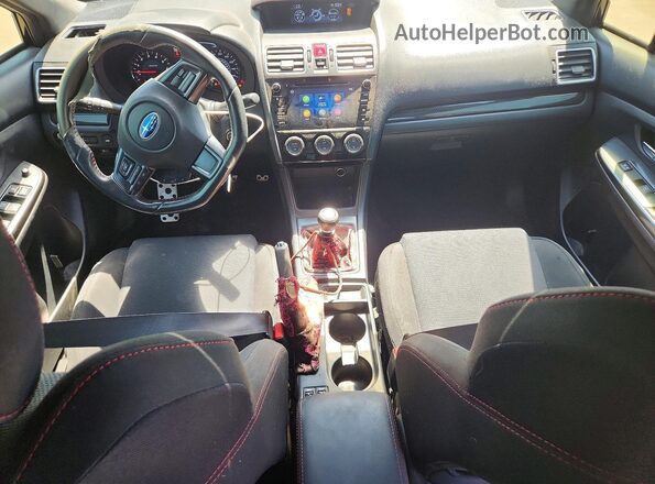 JF1VA1C6XK9821975 2019 SUBARU WRX Черный Вид панели приборов