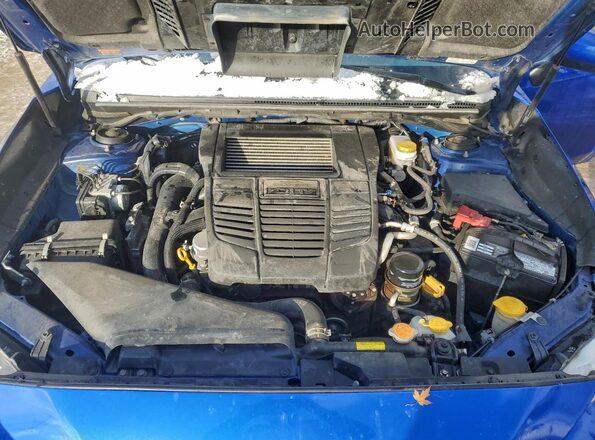 JF1VA1C6XM9807769 2021 SUBARU WRX Blue Widok wnętrza z tyłu