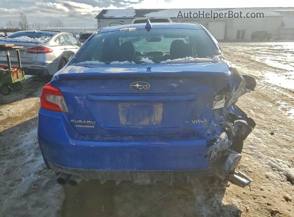 JF1VA1C6XM9807769 2021 SUBARU WRX Blue Widok z tyłu
