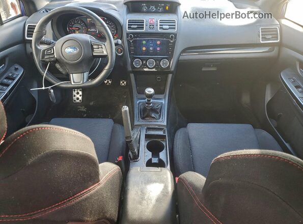 JF1VA1C6XM9807769 2021 SUBARU WRX Blue Widok deski rozdzielczej